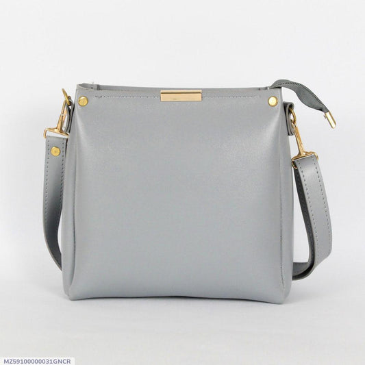 Girl's Rexine Plain Hand Bag